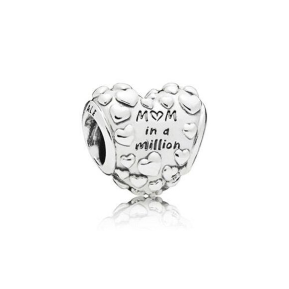 Pandora Mom in a million Charm - NEW #797781CZR - Picture 5 of 5